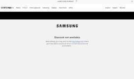 
							         Samsung Student Discounts & Deals with UNiDAYS | Samsung UK								  
							    