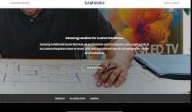 
							         Samsung TV CI | Welcome To Samsung CI | Samsung Business								  
							    
