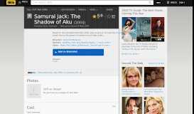 
							         Samurai Jack: The Shadow of Aku (Video Game 2004) - IMDb								  
							    