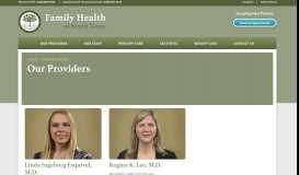 
							         San Antonio Family Doctors | Family Health of South Texas								  
							    