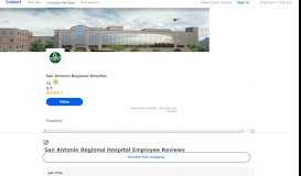 
							         San Antonio Regional Hospital Employee Reviews - Indeed								  
							    