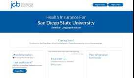 
							         San Diego State University - Student Portal - Home								  
							    