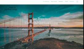 
							         San Francisco Center for Spiritual Living: Home								  
							    