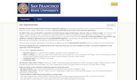 
							         San Francisco State University Scholarship Opportunities: Our ...								  
							    