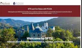 
							         San Francisco Theological Seminary - Graduate Studies								  
							    