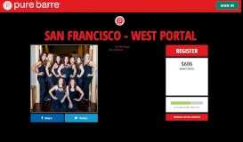 
							         San Francisco - West Portal | Pure Barre West Portal's Fundraiser								  
							    