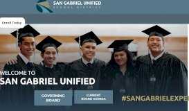 
							         San Gabriel Unified School District								  
							    