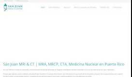 
							         San Juan MRI & CT | MRA, MRCP, CTA, Medicina Nuclear en Puerto ...								  
							    
