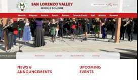 
							         San Lorenzo Valley Middle School								  
							    