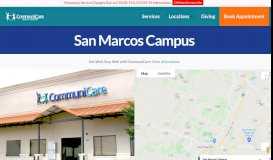 
							         San Marcos Campus | CommuniCare Health Centers								  
							    
