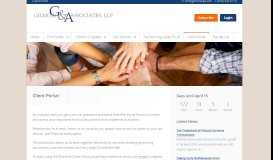 
							         San Mateo, CA CPA Firm | Client Portal Page | Gilmore & Associates ...								  
							    