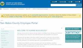 
							         San Mateo County Employee Portal | Human Resources ...								  
							    