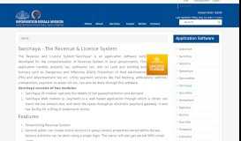 
							         Sanchaya - The Revenue & Licence System | Information ...								  
							    