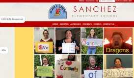 
							         Sanchez Elementary School								  
							    