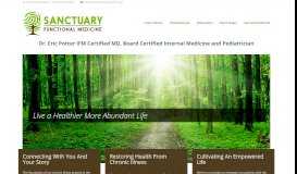 
							         Sanctuary Functional Medicine – Whole person medical care for the ...								  
							    