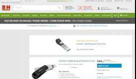 
							         SanDisk iXpand Go Replacement for SanDisk iXpand | B&H ...								  
							    