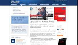 
							         SanDisk new Partner Portal - ASBIS Middle East								  
							    