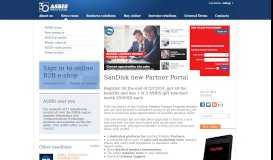 
							         SanDisk new Partner Portal - ASBIS								  
							    