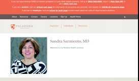 
							         Sandra Sarmiento | Paladina Health								  
							    