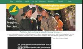 
							         Sandringham East Primary School - Welcome								  
							    