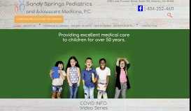 
							         Sandy Springs Pediatrics								  
							    