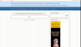 
							         Sanesecurity ClamAV blog: zero hour malware, phishing and ...								  
							    