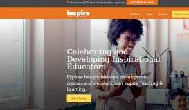 
							         Sanford Inspire: Teacher Education and Training								  
							    