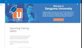 
							         Sangoma Training Portal								  
							    