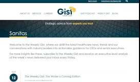 
							         Sanitas Archives - Gist Healthcare								  
							    