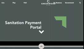 
							         Sanitation Payment Portal | Greenwood, IN								  
							    
