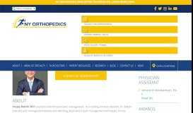 
							         Sanjay Bakshi, M.D. - NY Orthopedics								  
							    