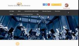 
							         Santa Cecilia Orchestra – A classical symphony orchestra based in ...								  
							    