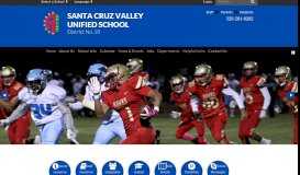 
							         Santa Cruz Valley Unified: Home								  
							    