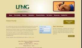 
							         Santa Maria, CA Accounting Firm | Client Portal Page | Lapp, Fatch ...								  
							    