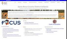 
							         Santa Rosa County District Schools								  
							    