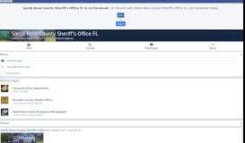 
							         Santa Rosa County Sheriff's Office FL - Home | Facebook								  
							    