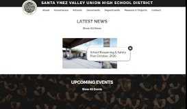 
							         Santa Ynez Valley Union High School District								  
							    
