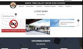 
							         Santa Ynez Valley Union High School								  
							    