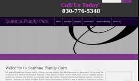 
							         Santana Family Care in Eagle Pass, TX is a primary health care center.								  
							    