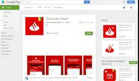 
							         Santander Brasil – Apps no Google Play								  
							    
