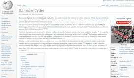 
							         Santander Cycles - Wikipedia								  
							    