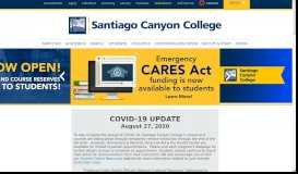 
							         Santiago Canyon College								  
							    