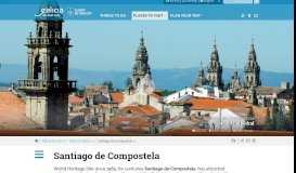 
							         Santiago de Compostela - GALICIEN - Turismo de Galicia.								  
							    