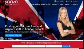 
							         SANZA Supply Teaching Agency UK								  
							    