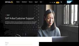 
							         SAP Ariba Customer Support for Buyers & Suppliers | SAP Ariba								  
							    