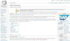 
							         SAP (azienda) - Wikipedia								  
							    