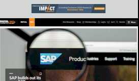 
							         SAP builds out its own B2B e-commerce portal - Digital Commerce 360								  
							    