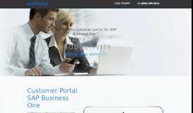 
							         SAP Business One Customer Portal | Self Service Customer Portal for ...								  
							    