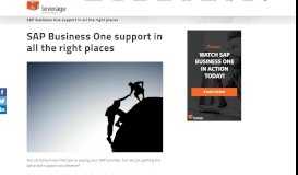 
							         SAP Business One support in all the right places: the 5 key areas								  
							    