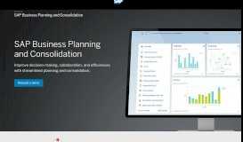 
							         SAP Business Planning and Consolidation (BPC) Software - SAP.com								  
							    
